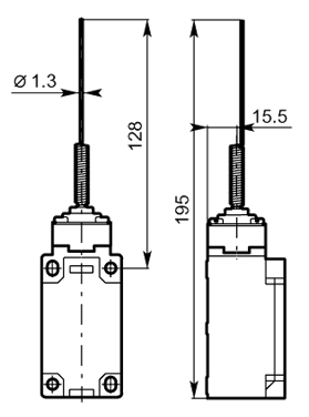 Spring rod dimensions